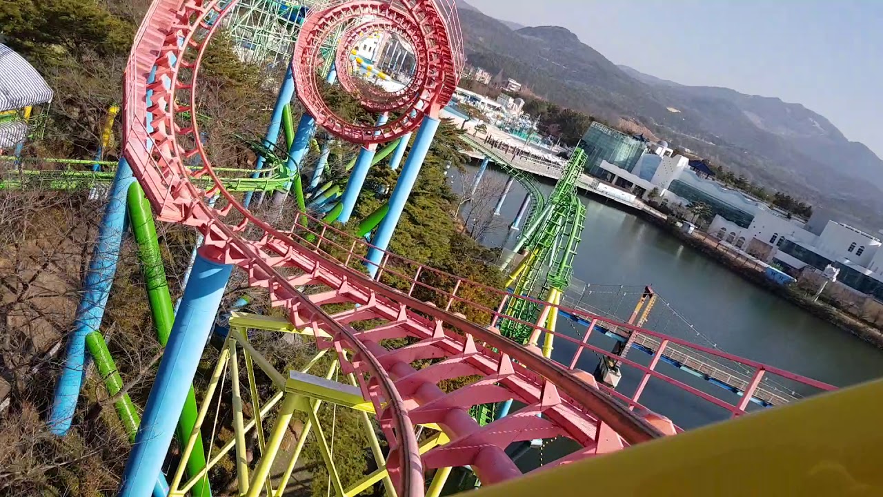 통도환타지아 가장 앞자석^^