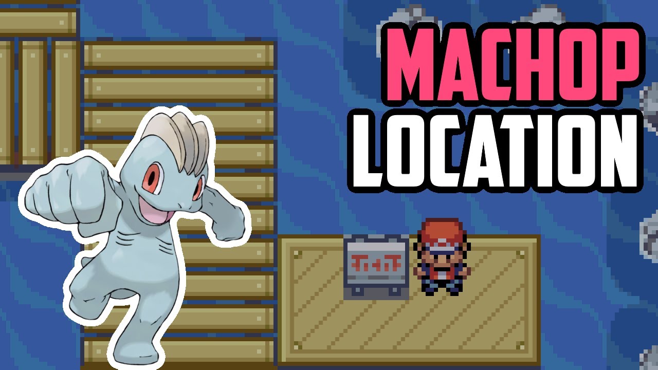 How to Catch Machop - Pokémon FireRed & LeafGreen