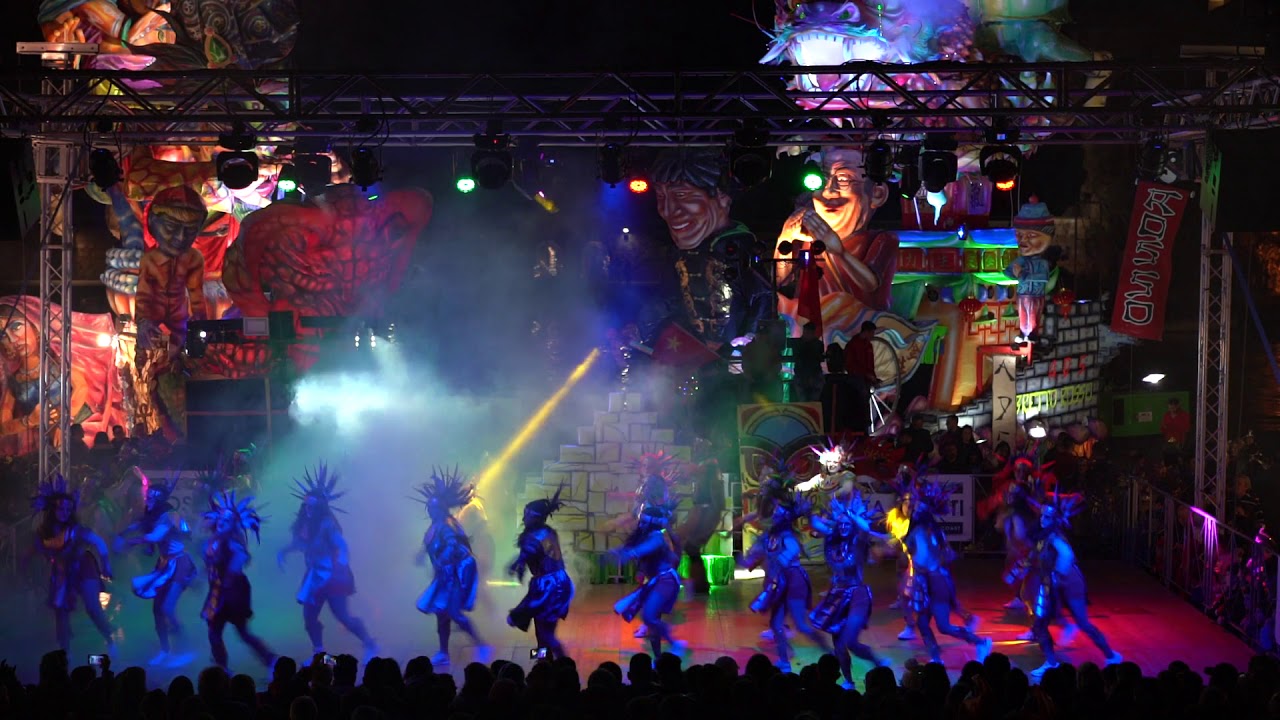 Carnevale di Maiori 2019 1° Classificato Gruppo di ballo ALCASTAR/Invisibili.