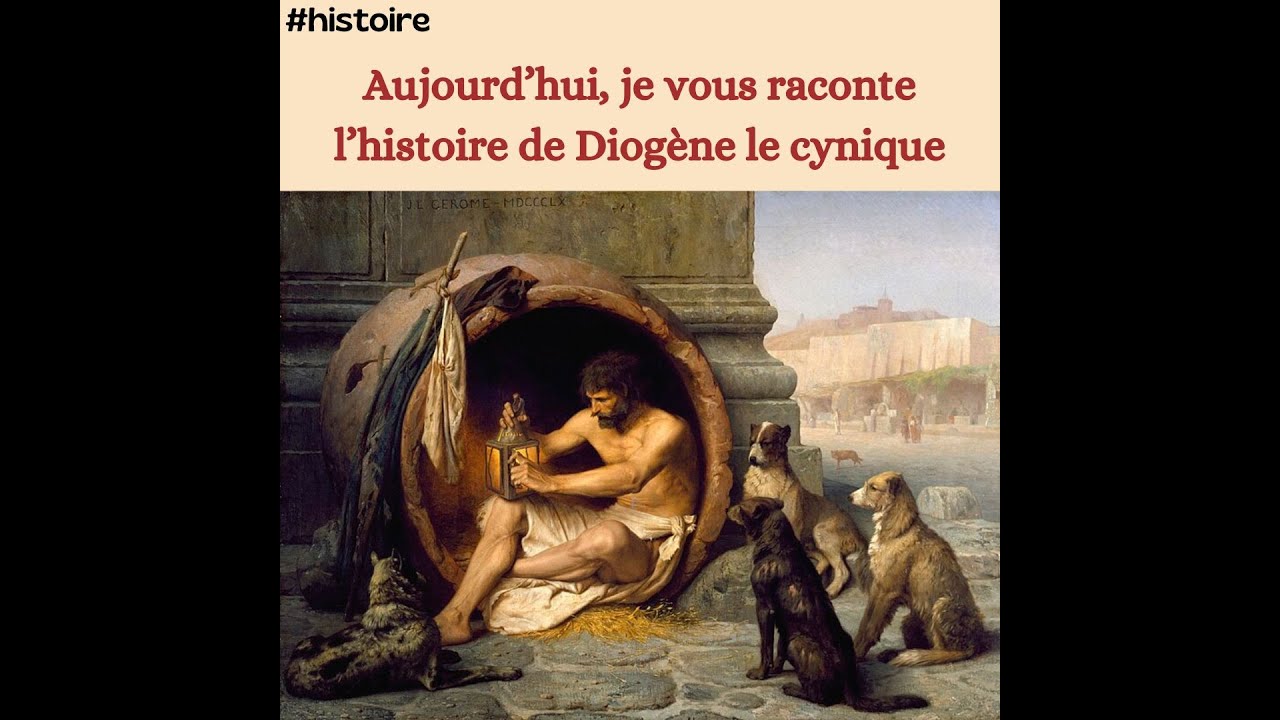 L'histoire de Diogène le cynique