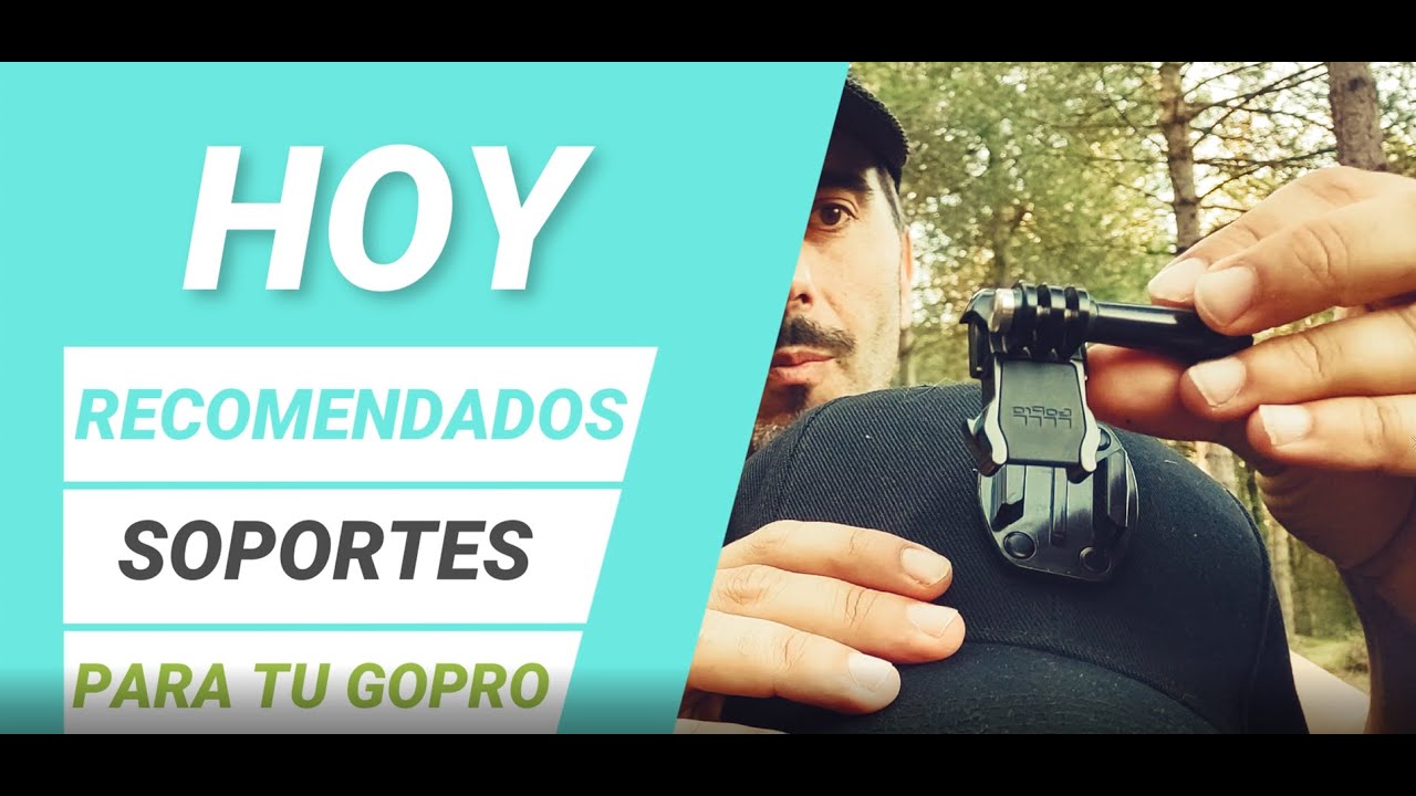 SOPORTES DE GOPRO PARA LA CAZA. MI SELECCIÓN PARA LA CAZA
