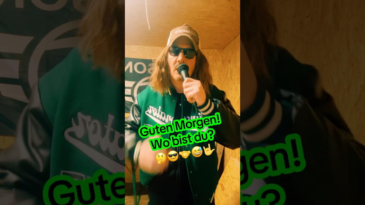 Der Baron:Guten Morgen!😎🤟 #song #lied #cover #singen #neu #kult #satire #morgen #party #suche