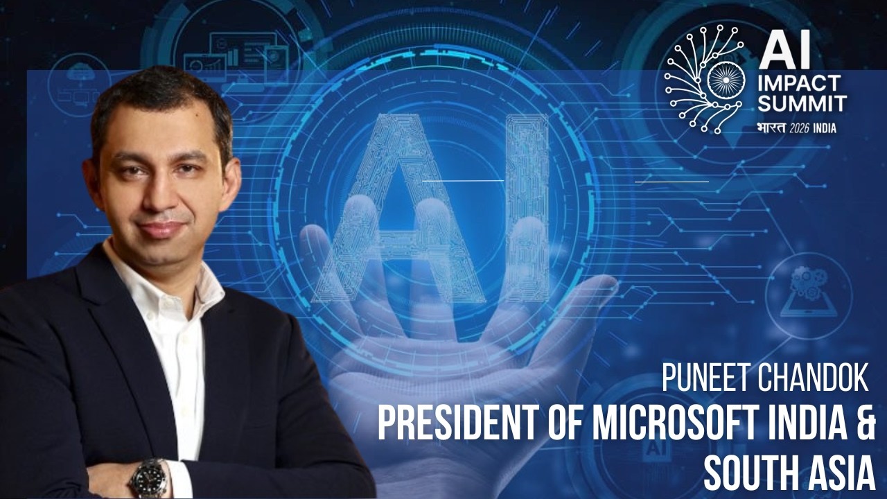 Global AI Summit 2026: Microsoft India&rsquo;s Puneet Chandok Speaks on AI and Jobs