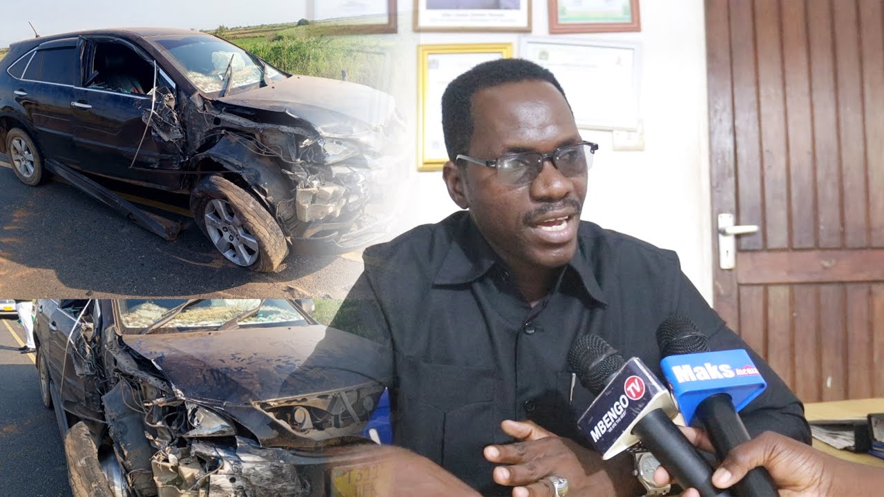DK RIZIKI ALIVYO NUSURIKA KWENYE AJALI MBAYA, ONA MIZIMU YAKE ILICHO KIFANYA
