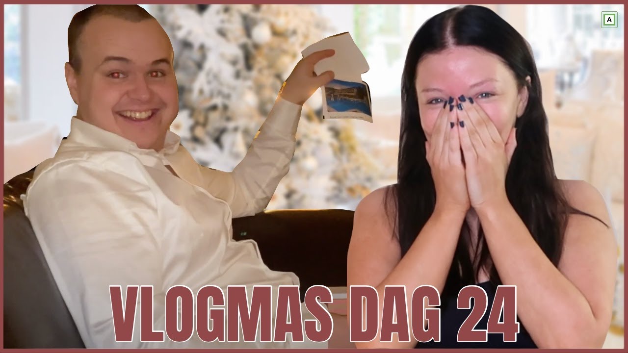 VLOGMAS DAG 24 - Dette fikk Bjarte av meg🤩 (Min største gave)