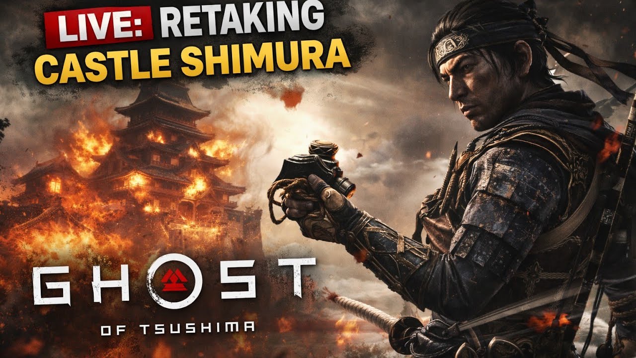 The Battle for Castle Shimura Begins - Ghost of Tsushima