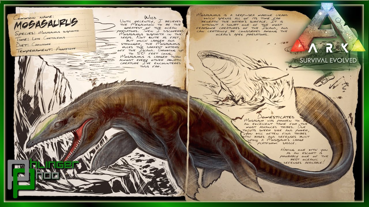 Ark Basics: Mosasaurus - ARK'S KING OF THE OCEAN - EVERYTHING YOU NEED TO KNOW!