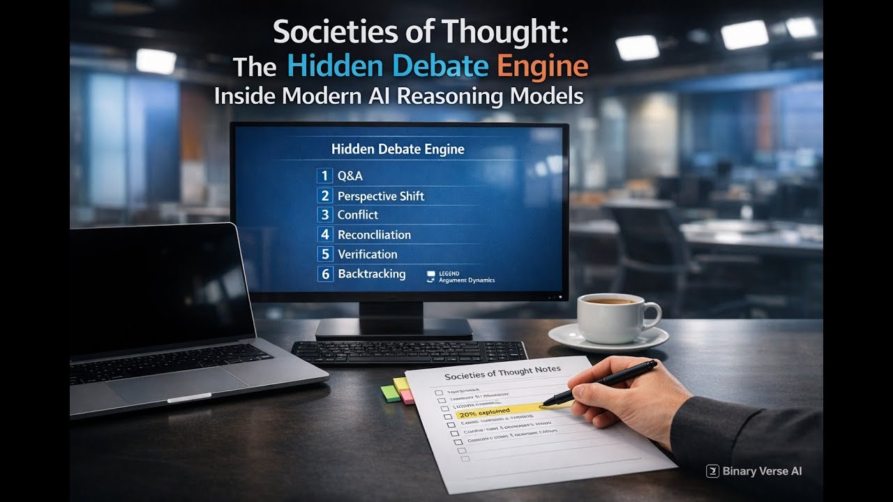 Societies of Thought AI:  The Hidden Debate Engine Inside Modern AI Reasoning Models