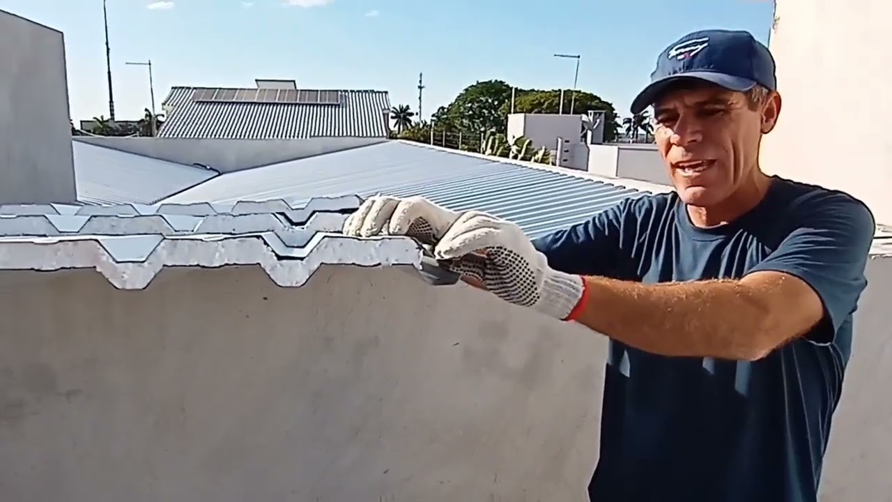 Saiba tudo sobre cobertura de telhas sanduiche famosa telha de zinco !