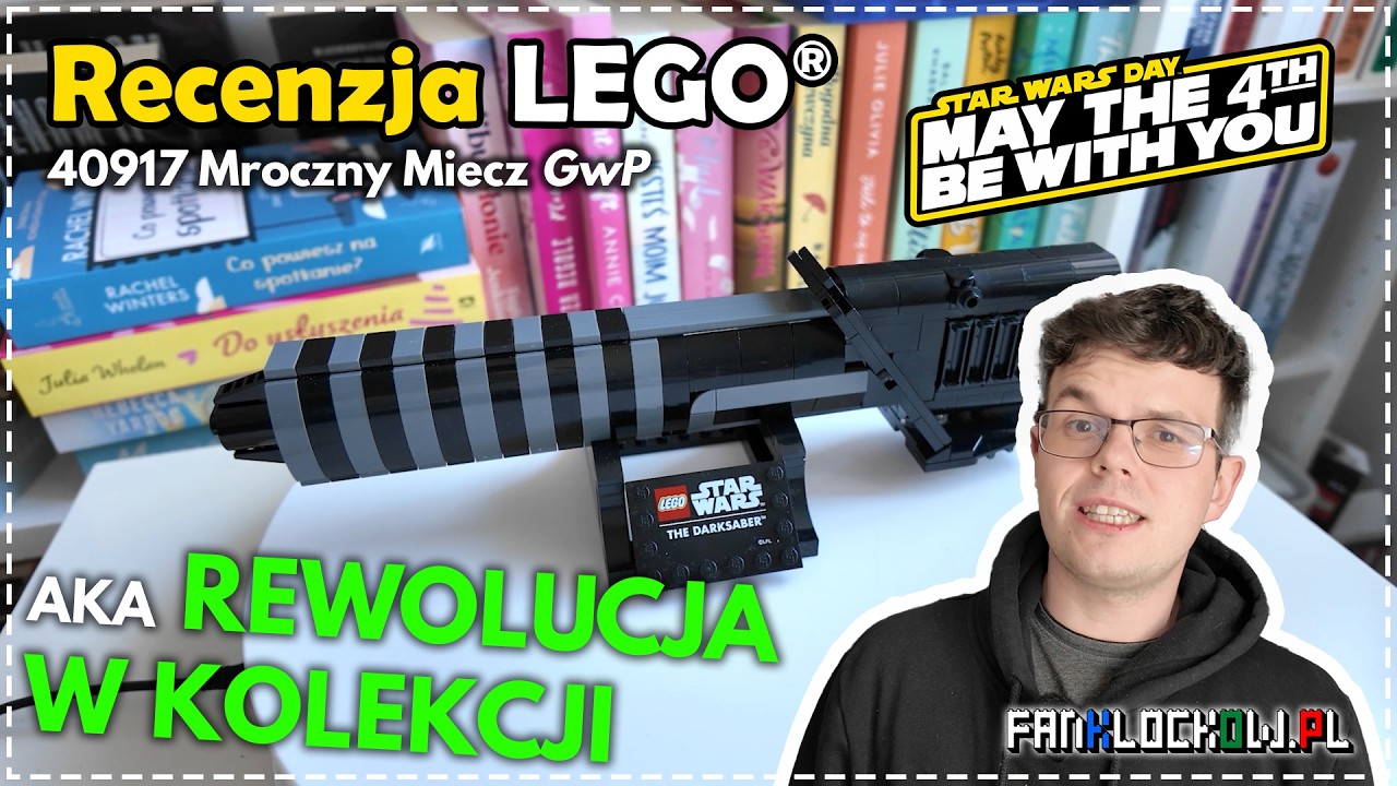 Recenzja: LEGO&reg; 40917 Mroczny Miecz na Dzień Gwiezdnych wojen 2026