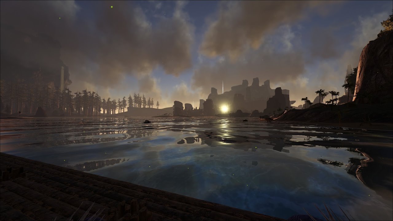 Working on the island pub building