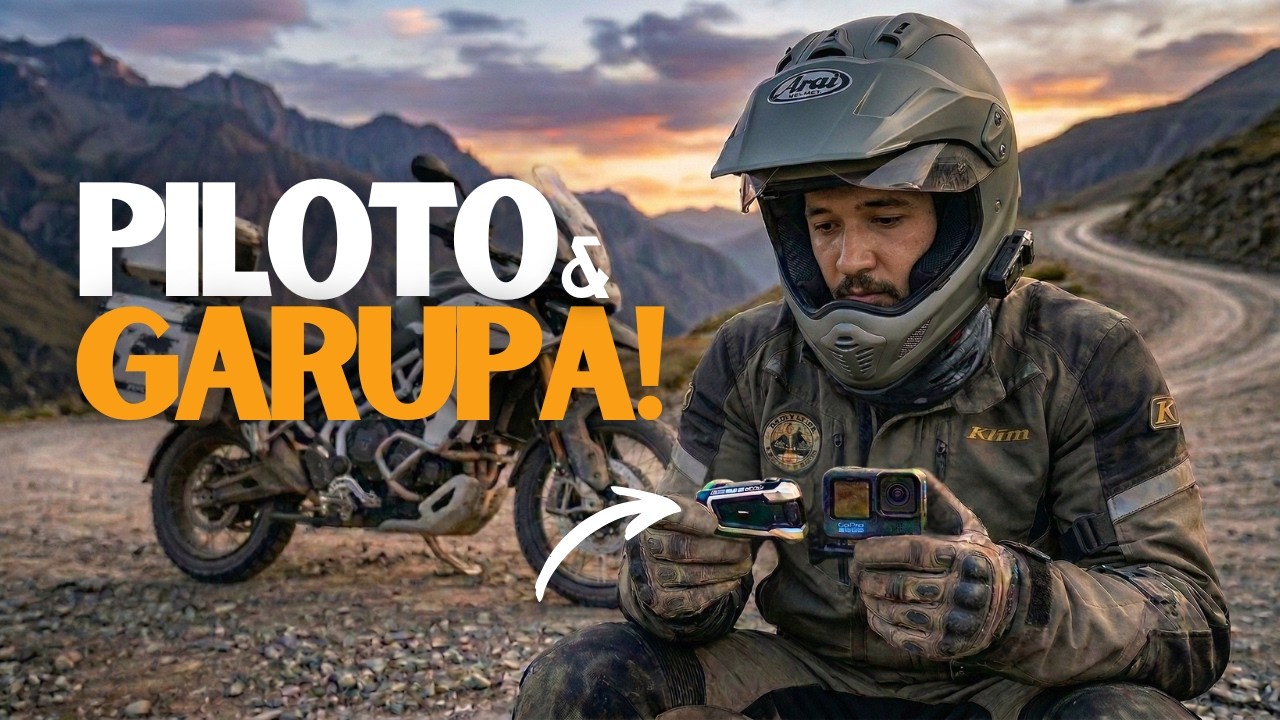 Como gravar o áudio do PILOTO e GARUPA com GO PRO e CARDO? De forma SIMPLES