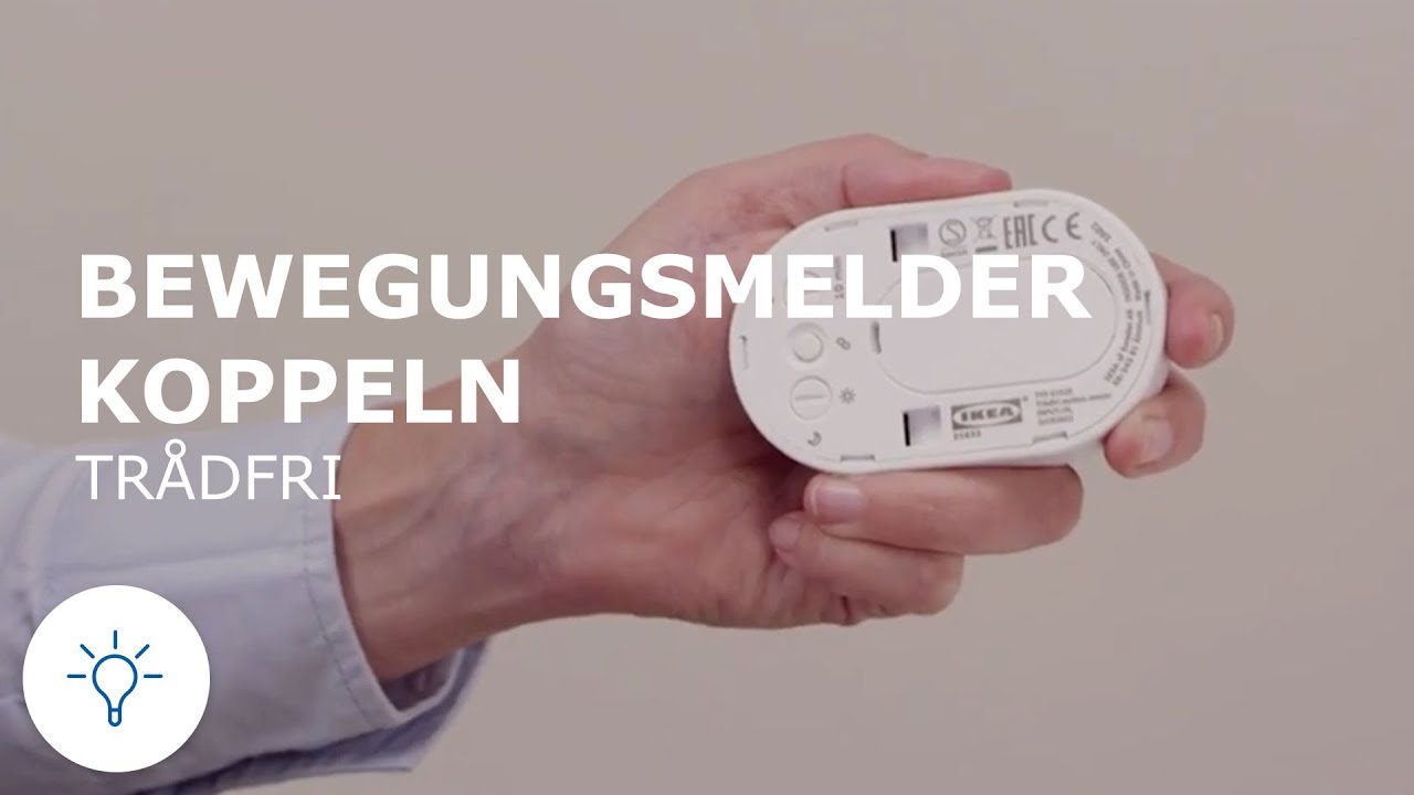 IKEA TRADFRI (TR&Aring;DFRI) Bewegungsmelder koppeln