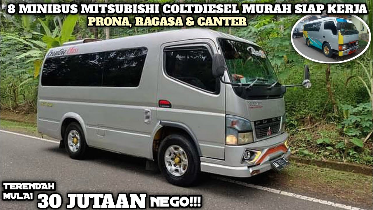 HARGA MINIBUS MITSUBISHI COLTDIESEL BEKAS || MULAI 30 JUTAAN || UPDATE 2023 || JUAL BELI MINIBUS