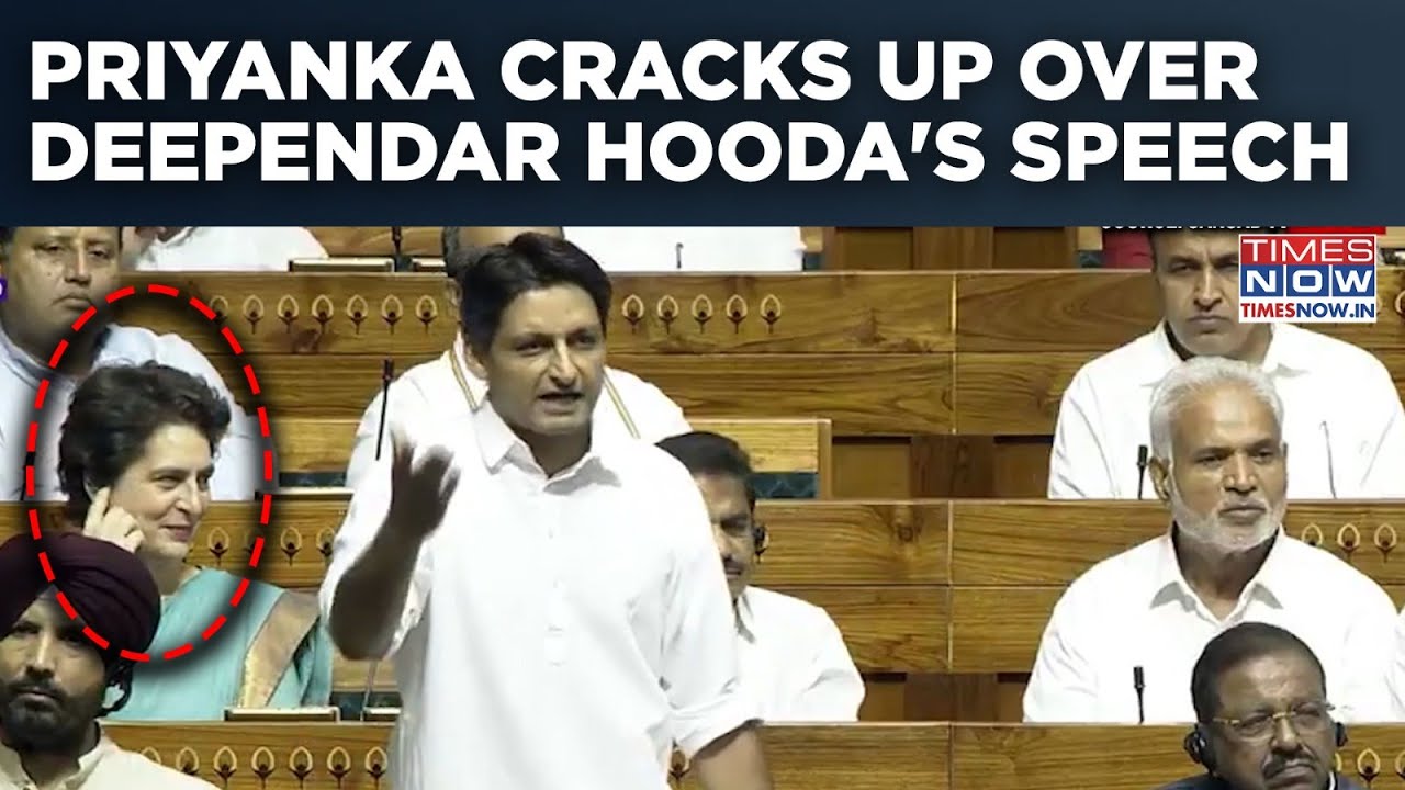 Lok Sabha Op Sindoor Debate: Deepender Hooda’s ‘Donald Ko Bhagao’ Quip Has Priyanka Gandhi in Splits