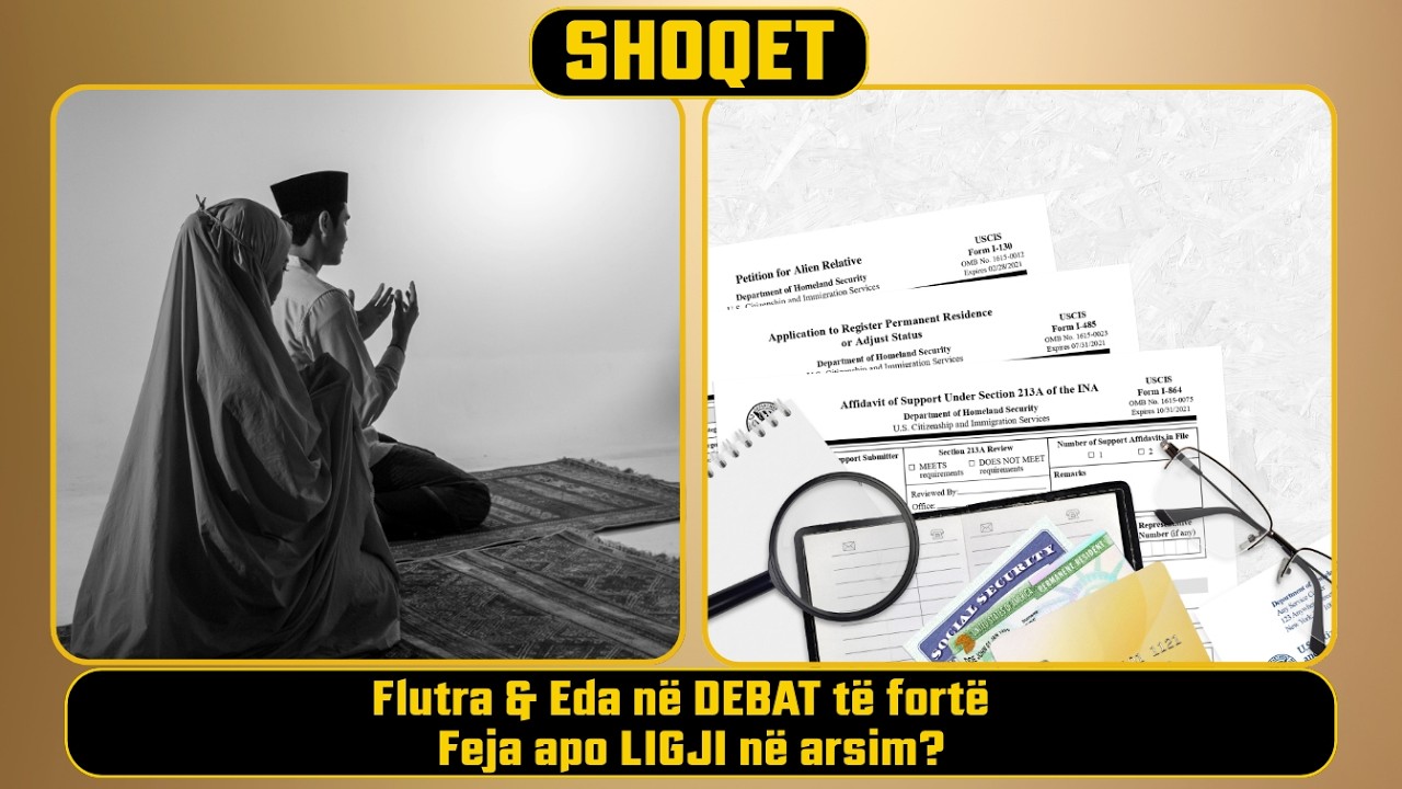 Flutra & Eda në DEBAT të fortë – feja apo LIGJI në arsim?
