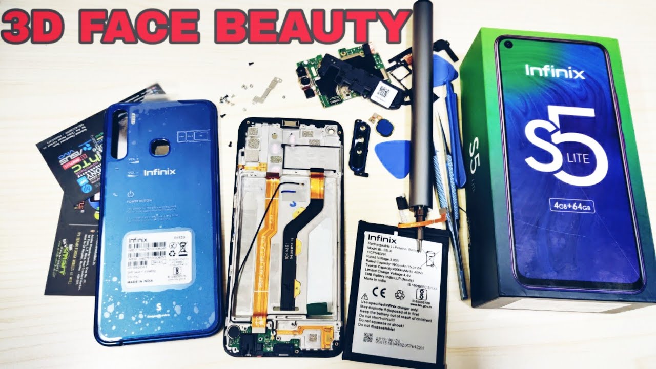 Infinix S5 Lite teardown || infinix s5 lite disassembly | Battery 3 Days Life Non Stop | AMS - Hindi