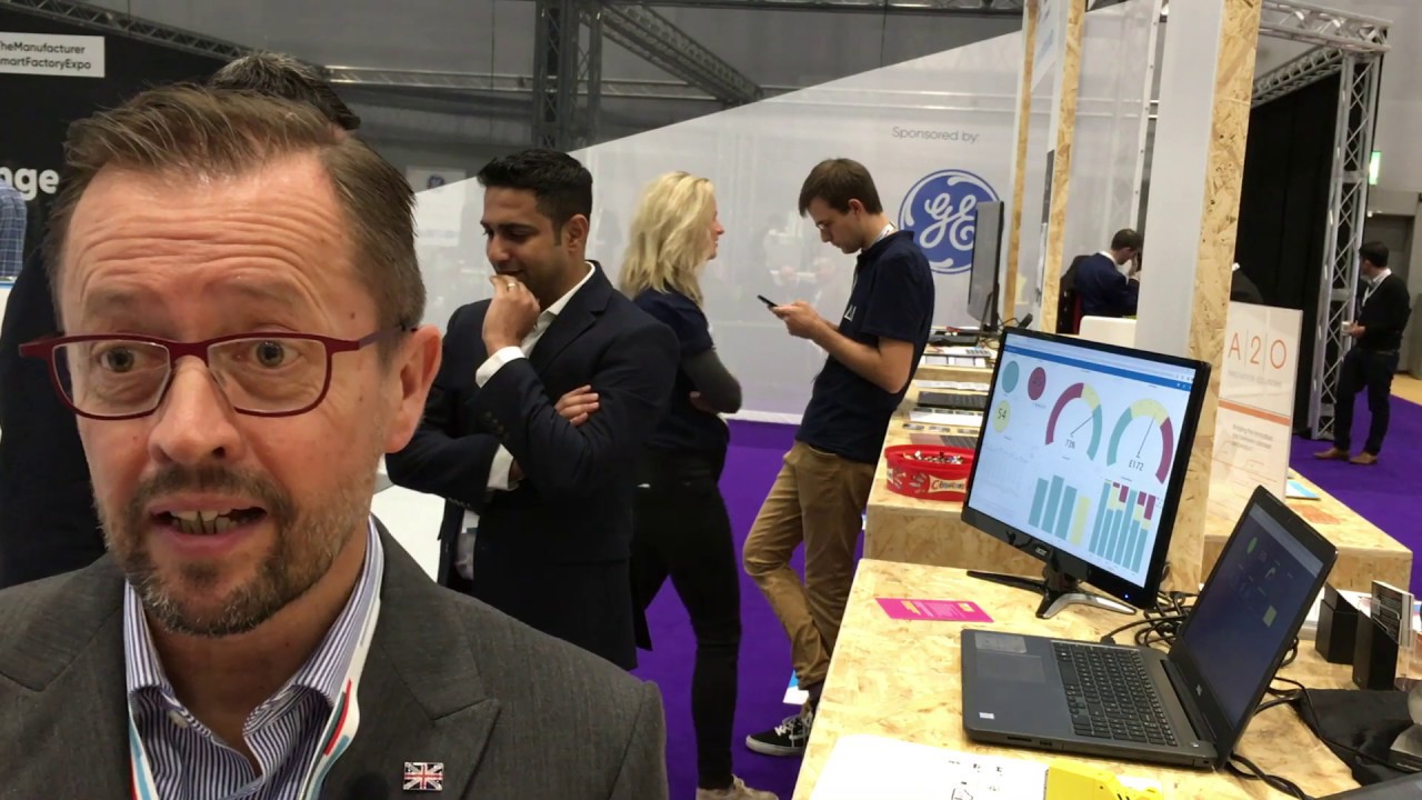 OCF Data presents their innovative technology at Innovation Alley, Smart Factory Expo 2018
