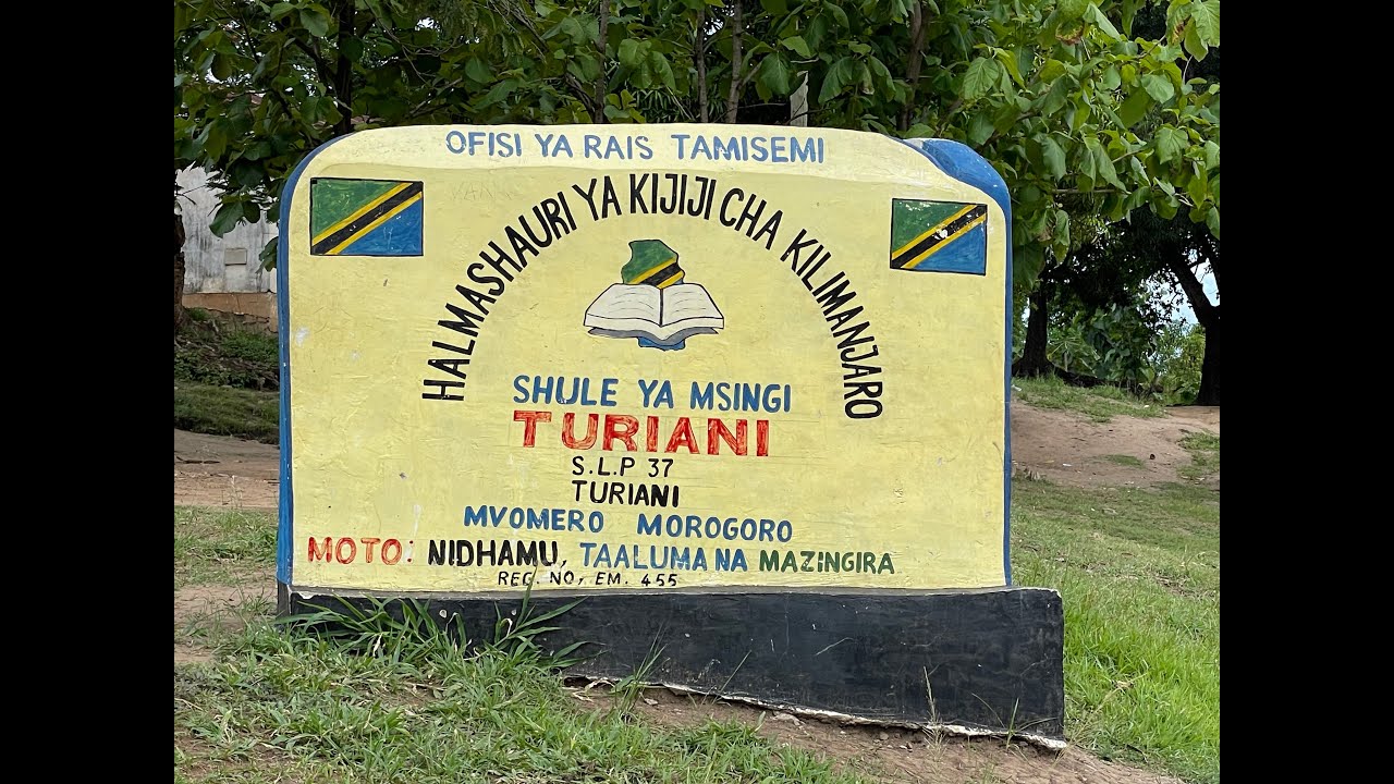 Turiani Primary School - First Visit (Jan. 2022)