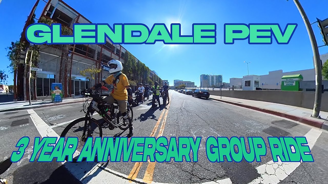 Glendale Pev 3 year Anniversary Group Ride