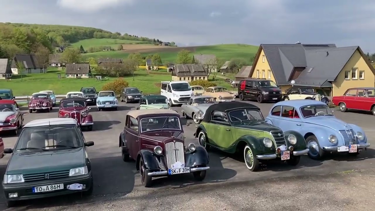 Mit dem AWZ P70 Coupe zum DKW-Frühjahrestreffen in Seiffen
