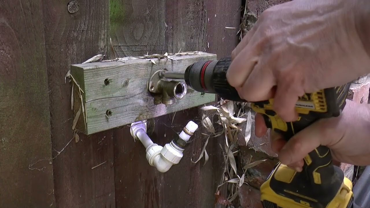Dripping Outside Tap