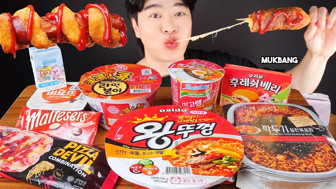корейский мини-маркет 🍱 BEST KOREAN CONVENIENCE STORE FOOD CVS ASMR MUKBANG