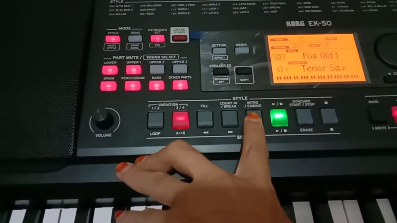 KIBOT HARGA TERJANGKAU TAPI BERKUALITAS,  TEST STYLE KORG EK 50