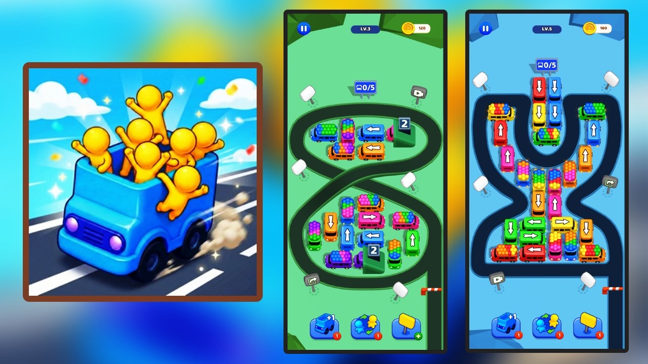 Bus Loop Gameplay Walkthrough - Levels 1-5
