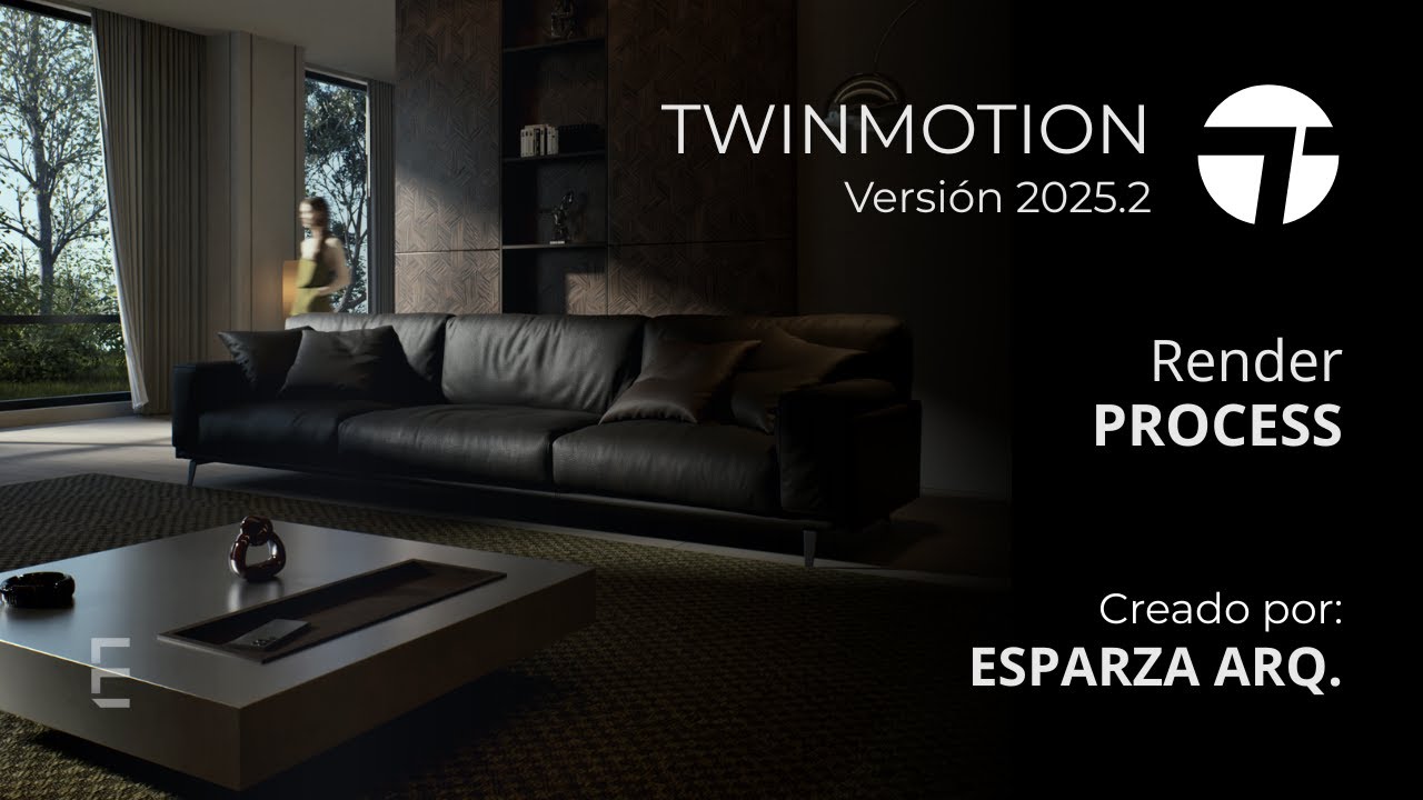 Render Interior / Twinmotion 2025.2 / Interior Render Process