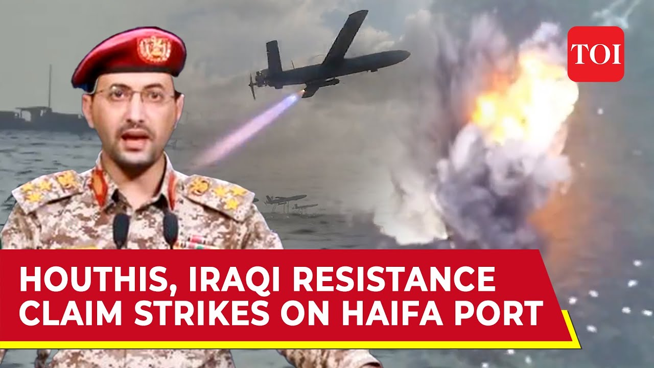 Fighters From U.S. Ally Nation Join Hands With Houthis; Claim Drone Attack At Israel's Haifa Port