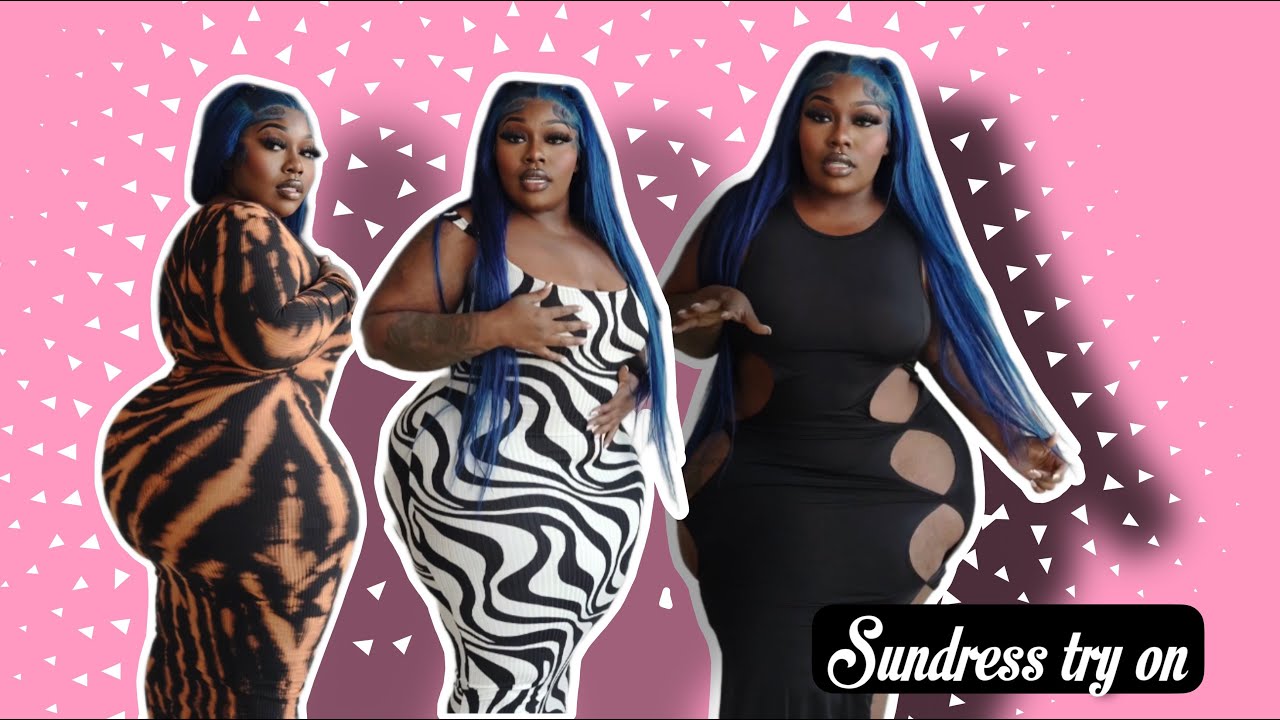 sundress try on