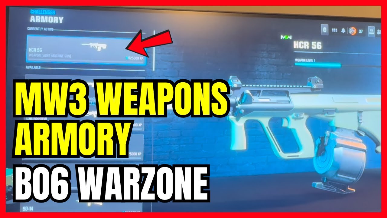 Black Ops 6 Warzone: Как разблокировать оружие MW3 в арсенале! (Для новичков)