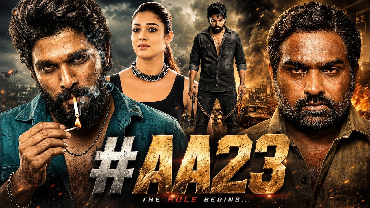 #AA23 | Allu Arjun, Nayanthara, Vijay Sethupathi | New Released Blockbuster Hindi Dubbed Movie 2026