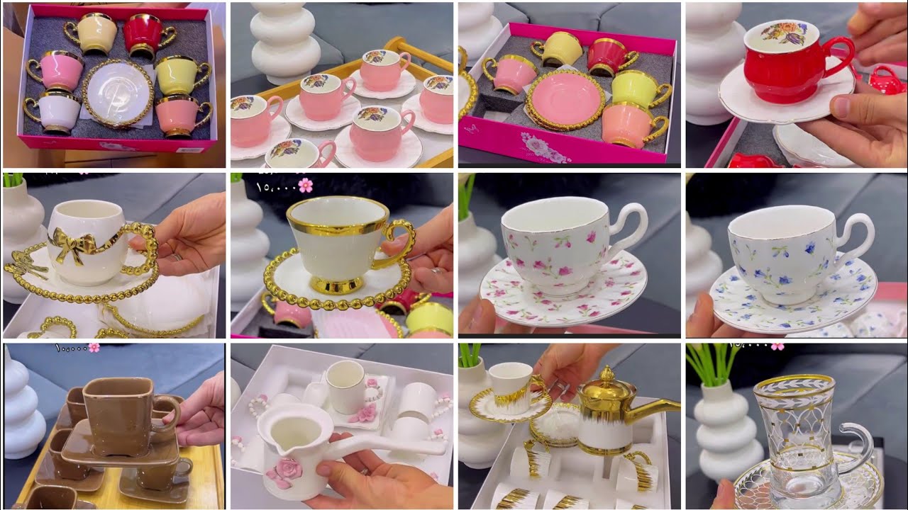 Iraq Crockery items with price part 32 Kitchen crockery items/Teacups/Tea sets design #Crockery#vlog
