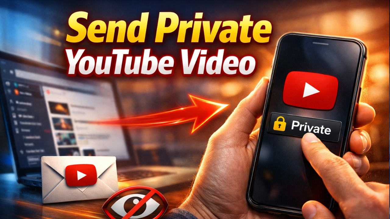 How to Send Private YouTube Video | Change Video Privacy Settings on YouTube
