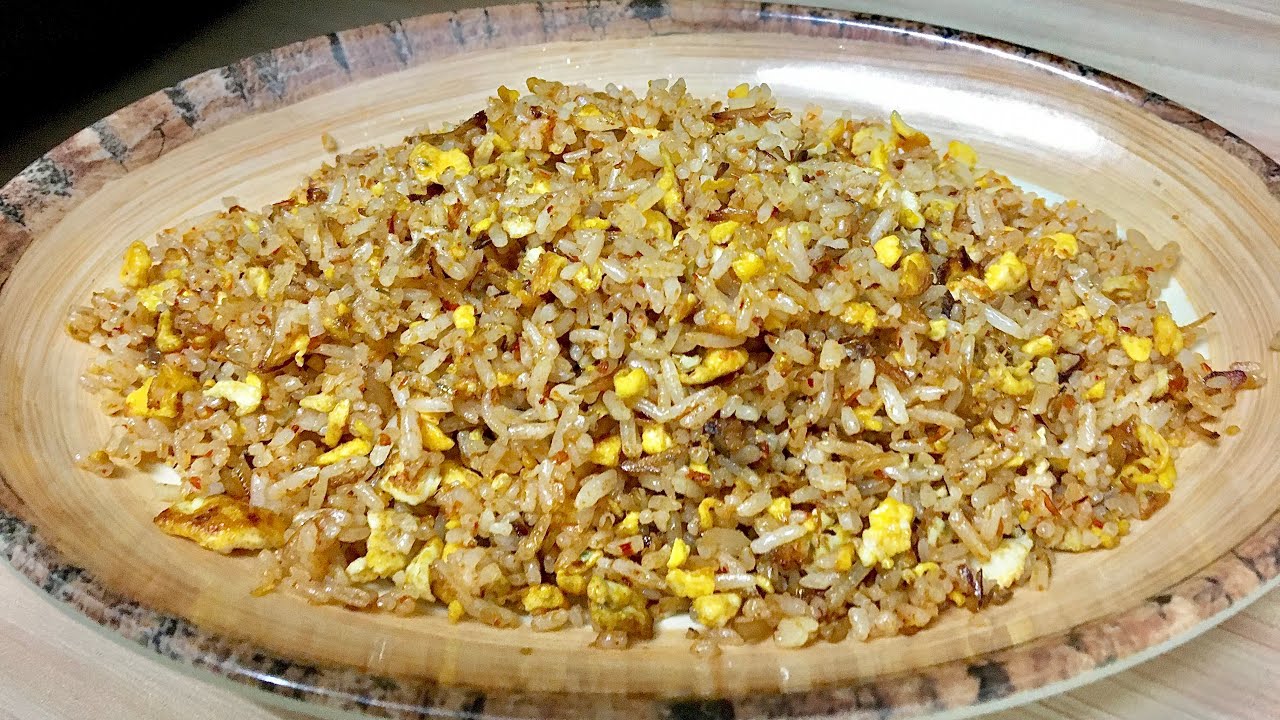 Nasi Goreng Telur. Terpaling Simple & Sedap