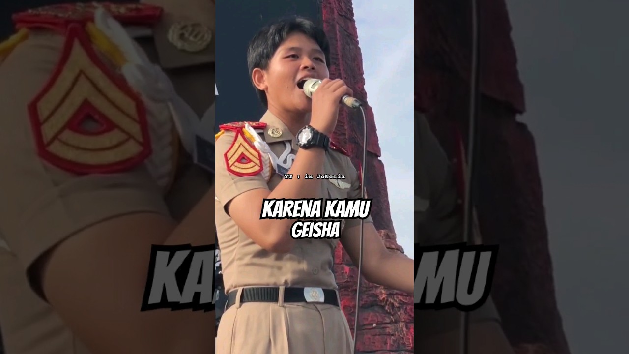 Lagu Karena Kamu Geisha 🤩 Vokalis Cantik Band Taruna Akademi Angkatan Udara #drumband #aau