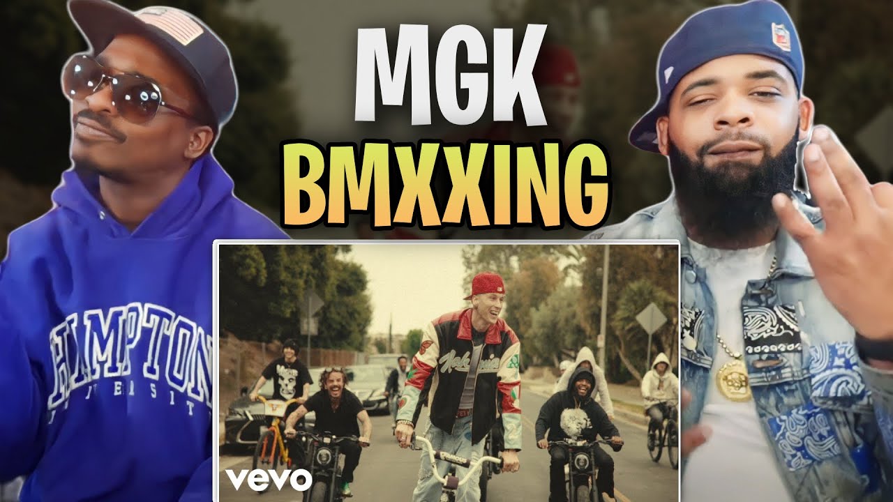 EMINEN IS WAY BETTER????   mgk - BMXXing (Official Music Video)