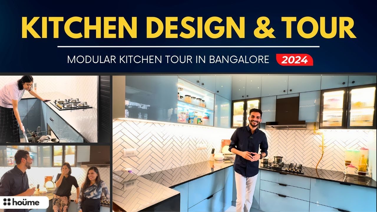 Kitchen: Modular Kitchen Tour with Kitchen Tips in Bangalore I #houmeindia #interiordesign