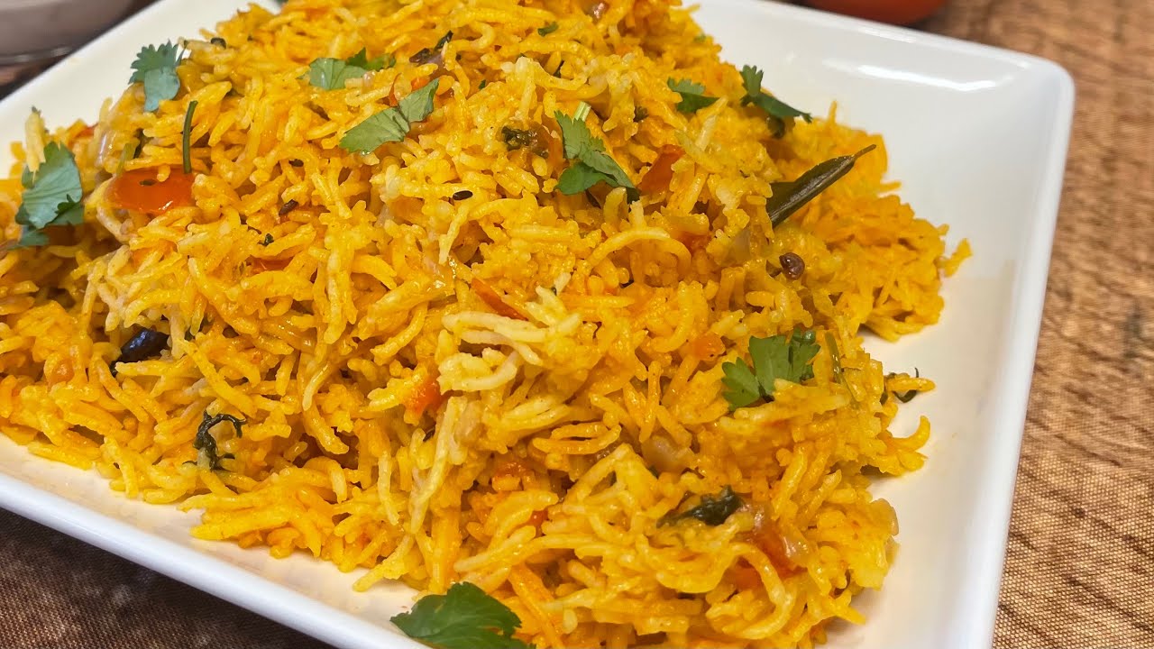 Tomato Rice || തക്കാളി സാദം || Thakkali Sadam || Easy Lunch Box Recipe || Eps:114