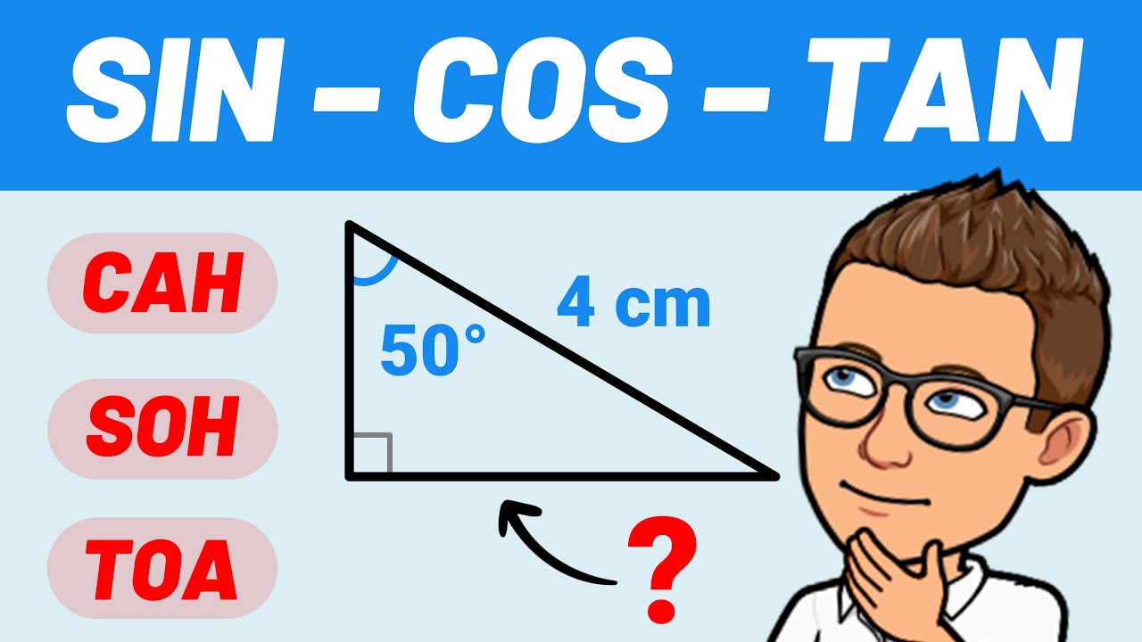 Calculer une longueur ? 💪 SINUS, COSINUS, TANGENTE ✅ Troisième