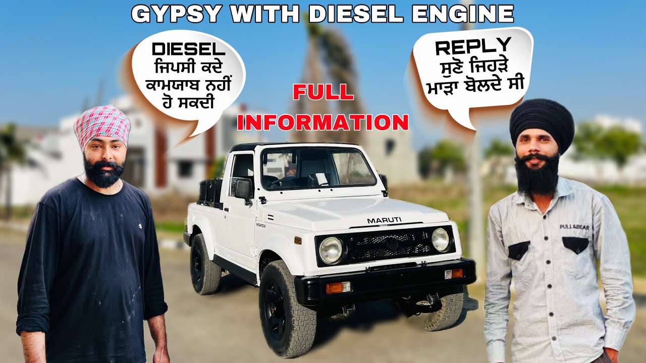 DIESEL ENGINE IN MARUTI SUZUKI GYPSY | BAD EXPERIENCE | MODIFIED GYPSY