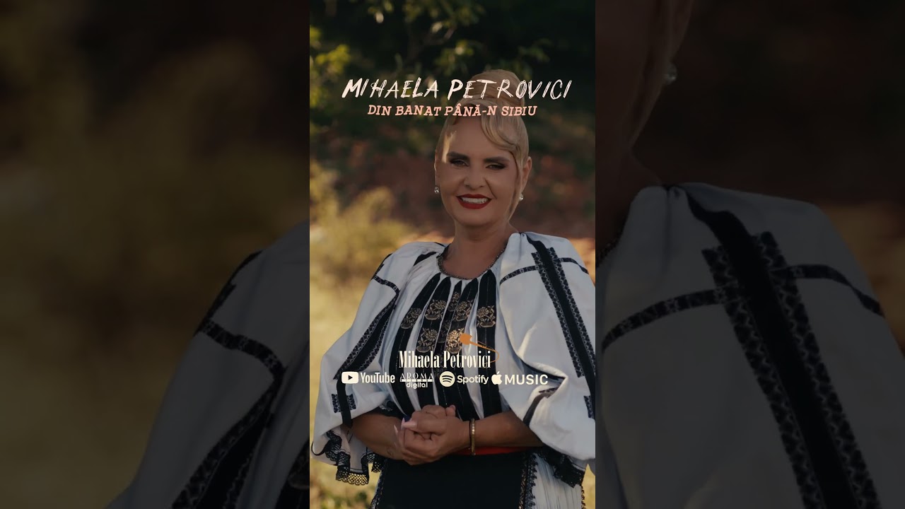 &bdquo;Din Banat pana-n Sibiu&rdquo; - Ascultati Noua Mea Piesa 🤗 #shorts #AromaDigital 🎵