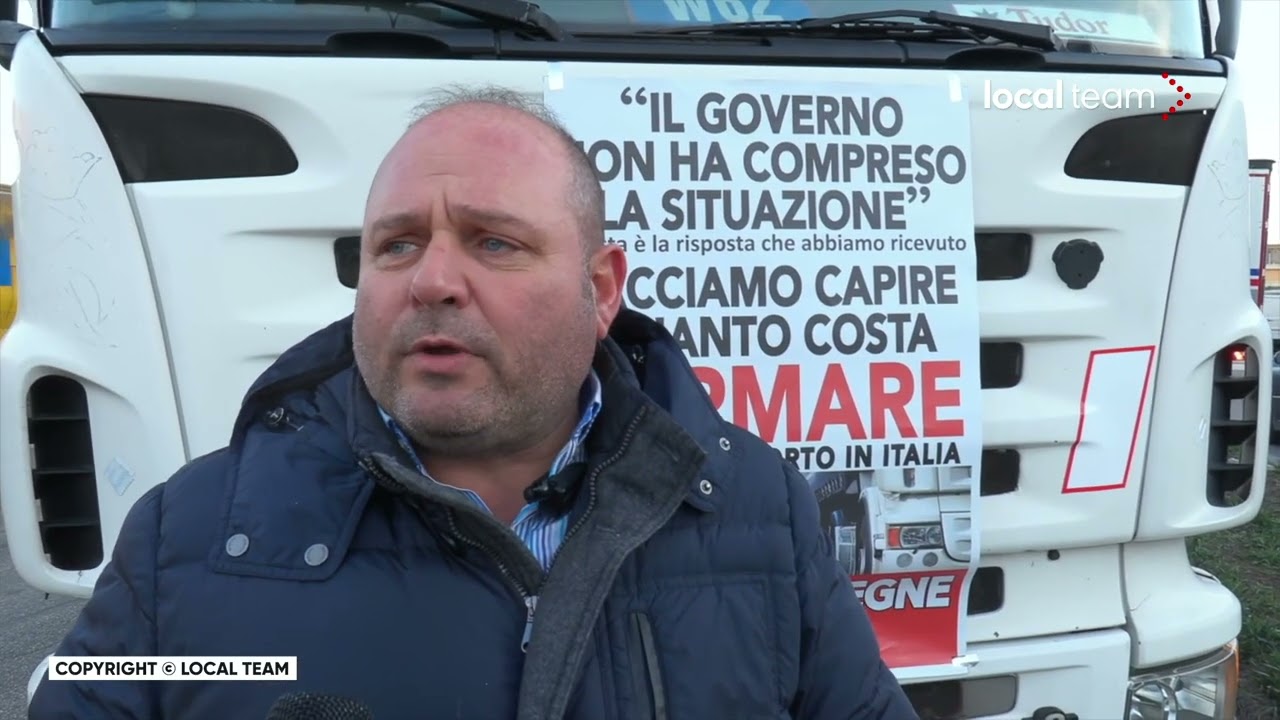 Protesta camionisti a Ravenna: code all'ingresso in porto in mattinata