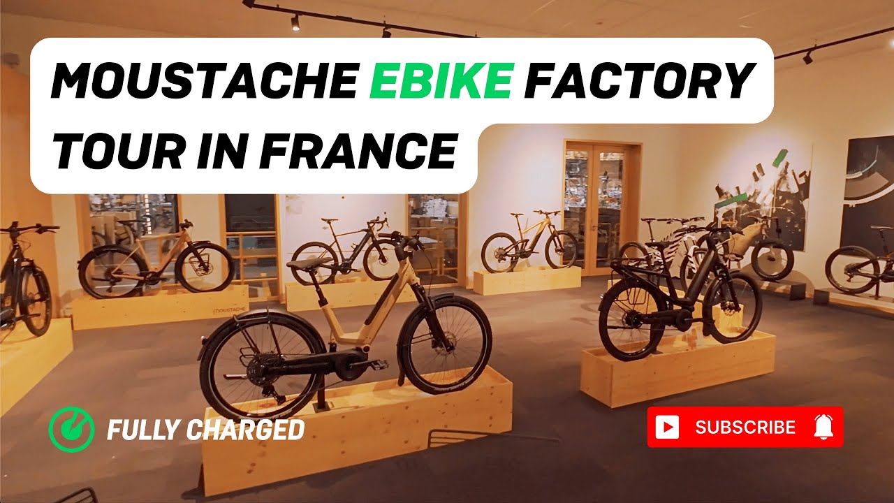 Tour the Moustache eBike Factory in France with the Fully Charged team!