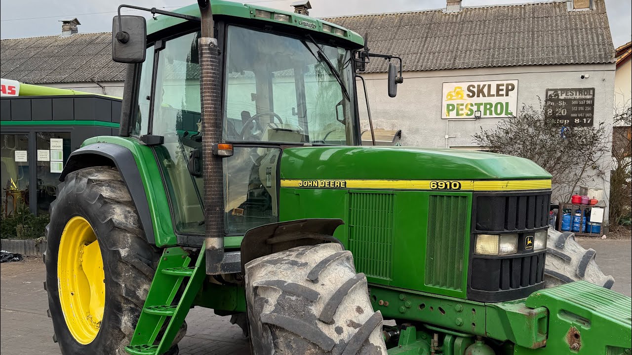 John Deere 6910, 135 KM, 2001 r., oryginalne obciążniki 