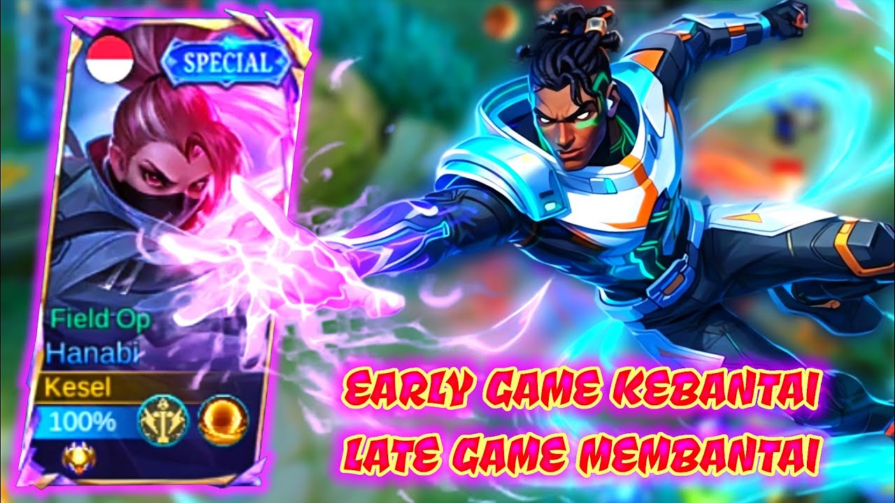 TIPS DAN TRICK HANABI LAWAN BRODY FULL DAMAGE‼️ BEST BUILD HANABI 2026