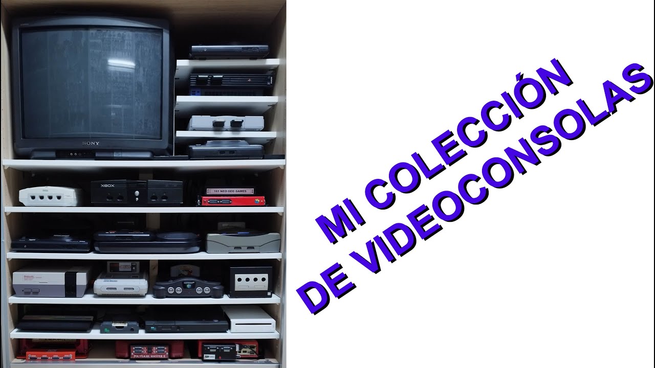 Mi colecci&oacute;n de Videoconsolas Retro