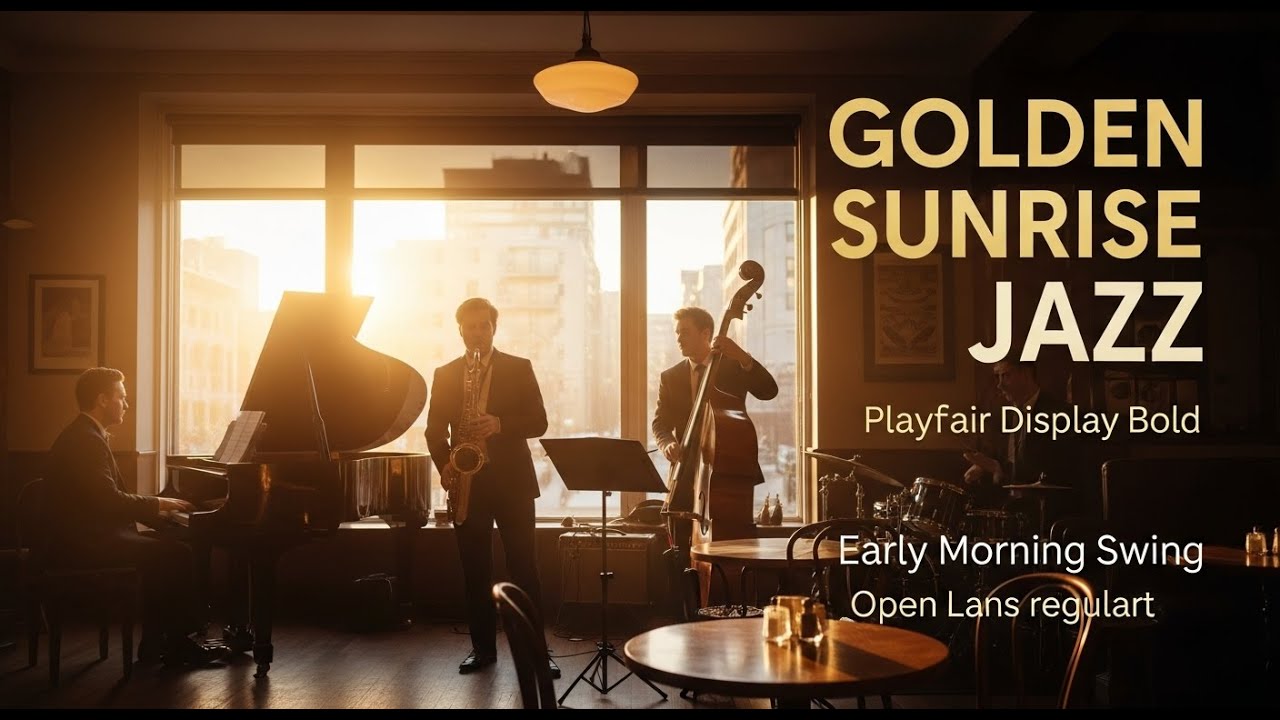 Golden Sunrise Jazz – Early Morning Swing